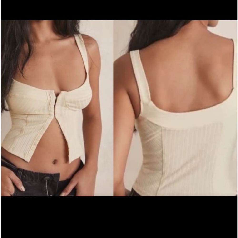 COPY - Free People Serenity Corset Cami. Size medium
